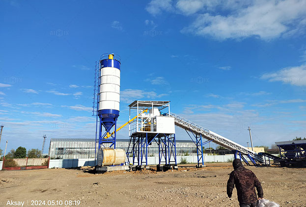 Бетонный завод 60 м³/ч в Казахстане