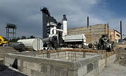 Асфальтный завод 120 тонн/час в Узбекистане