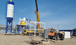 AIMIX бетонный завод AJ-60 в Казахстане